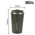 Caneca térmica  380/510ml para chá, água, café, duplo aço inoxidável